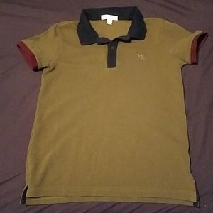 Boys Burberry polo shirt